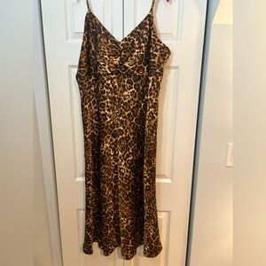 Sofia by Sofia Vergara Animal Print Maxi Dress